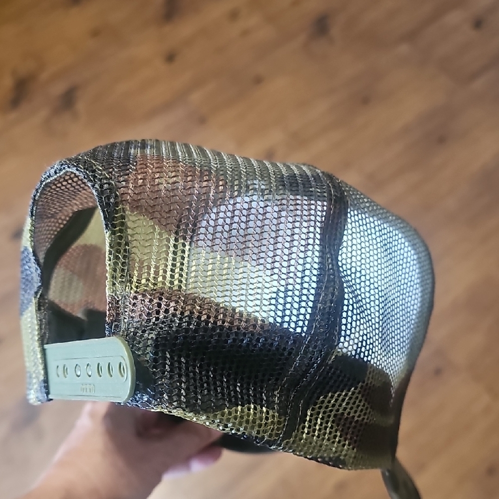 OTTO Green Camouflage Trucker Hat - Picture 4 of 4